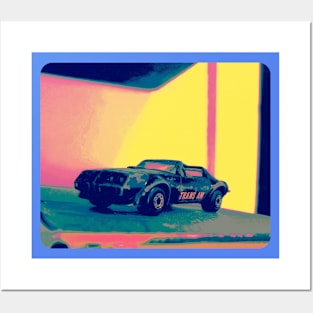 Muscle car art poster Posters and Art